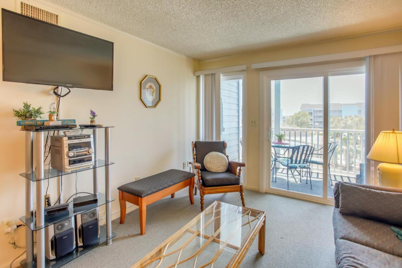 Myrtle Beach Condo With Screened Deck Walk To Beach Kültér fotó