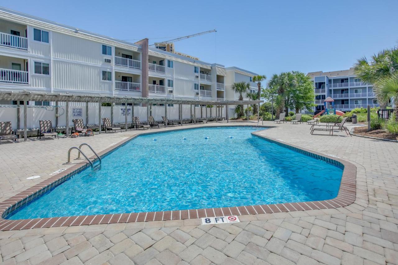 Myrtle Beach Condo With Screened Deck Walk To Beach Kültér fotó