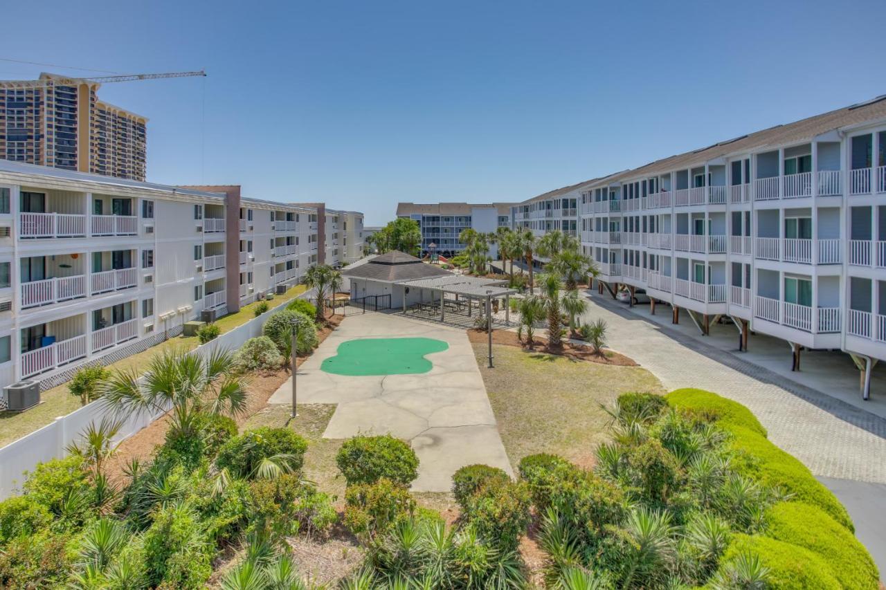 Myrtle Beach Condo With Screened Deck Walk To Beach Kültér fotó