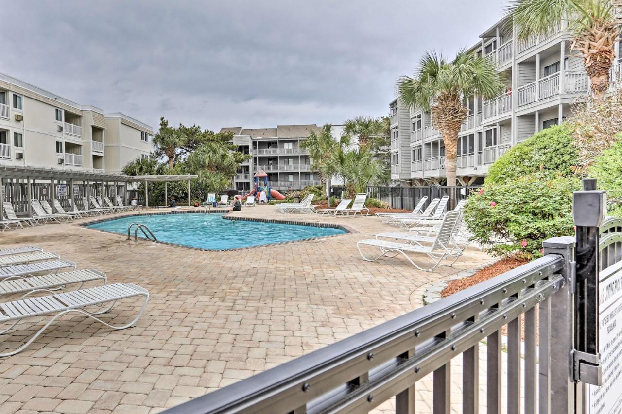 Myrtle Beach Condo With Screened Deck Walk To Beach Kültér fotó