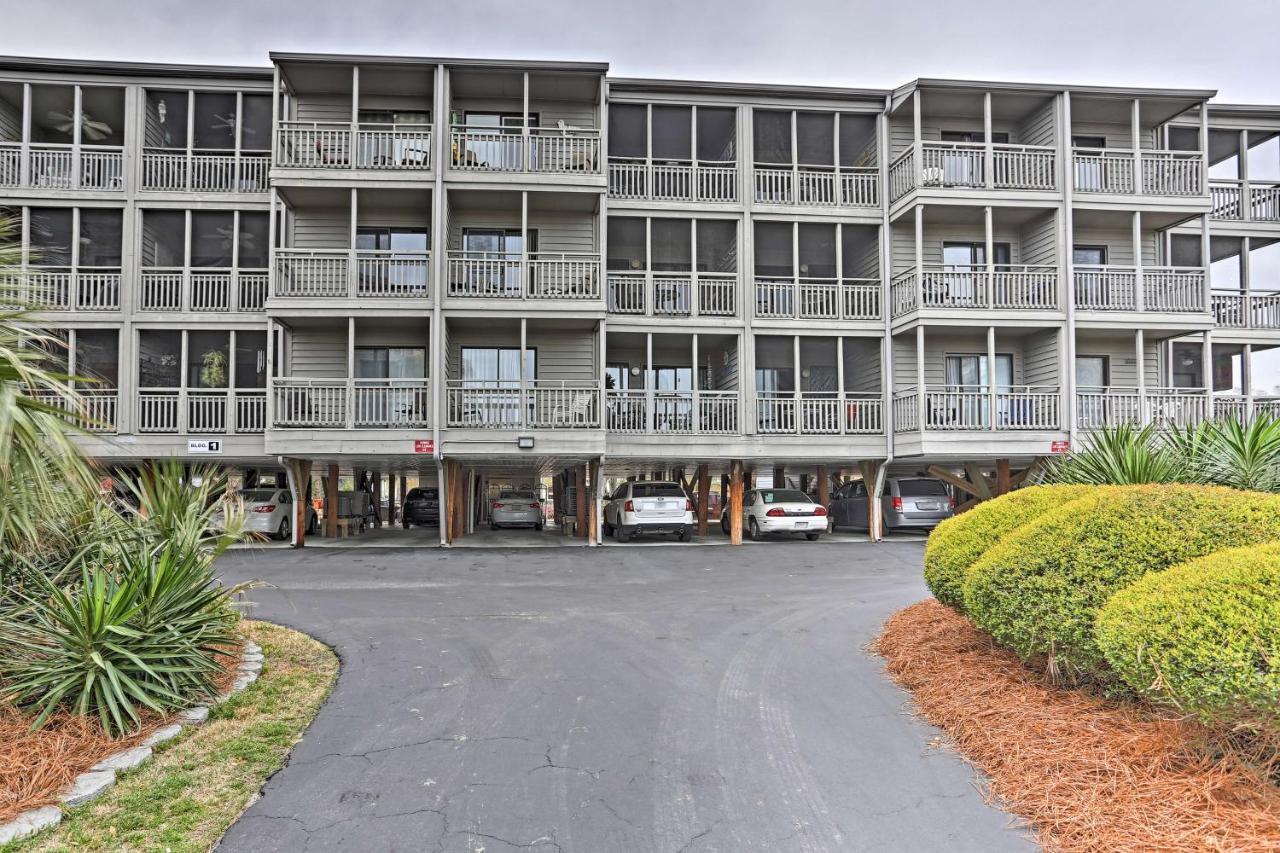 Myrtle Beach Condo With Screened Deck Walk To Beach Kültér fotó